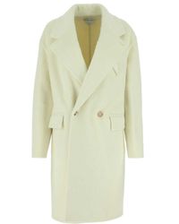 Bottega Veneta - Double Breasted Coat - Lyst