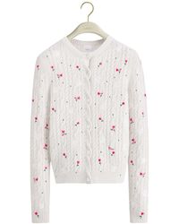 Dior - Amour Embroidered Cardigan - Lyst