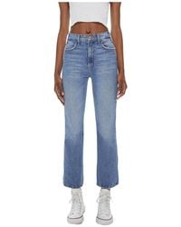 Mother - High Waist Flared Jeans - Lyst