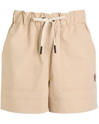 Moncler - Logo Shell Shorts - Lyst