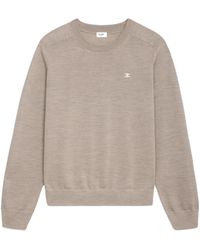 Celine - Crew Neck Sweater - Lyst