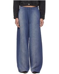 Alexander Wang - Allover Hotfix Mid-Rise Sweatpants - Lyst