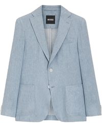 BOSS - Chest-Pocket Blazer - Lyst
