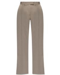 The Attico - The Wide Leg Long Pants - Lyst