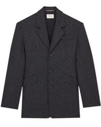 Saint Laurent - 40's Single-Breasted Jacket - Lyst