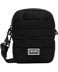 KENZO - Logo Detailed Shoulder Bag - Lyst