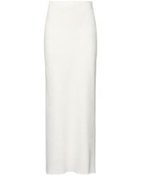 Brunello Cucinelli - Skirt With Side Slit - Lyst