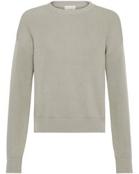 Brunello Cucinelli - Ribbed Cotton Jumper - Lyst