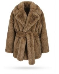 DARKPARK - Faux-Fur Oversized Coat - Lyst