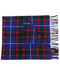 Marni - Logo-Patch Check Pattern Scarf - Lyst