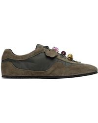 Cecilie Bahnsen - Embellished Low-Top Sneakers - Lyst