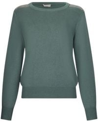 Liu Jo - Beaded Crew-Neck Sweater - Lyst