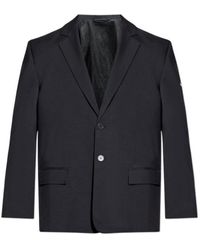 Balenciaga - Collared Button-Up Blazer - Lyst