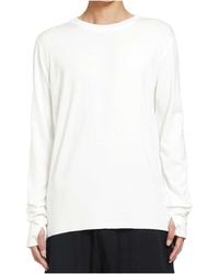 Thom Krom - Thumb-Slot Long-Sleeve T-Shirt - Lyst