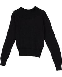 Paloma Wool - Soto Funnel-Neck Fine-Knit Sweater - Lyst