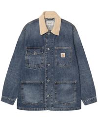 Carhartt - Warren Denim Chore Coat - Lyst