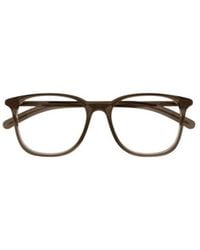 Montblanc - Eyewear Logo Plaque Square Frame Glasses - Lyst
