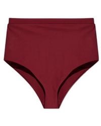 Jil Sander - Logo High-Waisted Bikini Bottom - Lyst