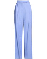 Max Mara - Minimalist Solid-Color Wide-Leg Pants - Lyst