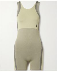 On Shoes - Studio Ribbed Stretch Recycled Playsuit - Lyst