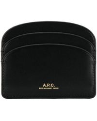 A.P.C. - Logo Logo Card Bag - Lyst