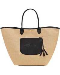 Longchamp - Le Pliage Collection L Basket Bag - Lyst