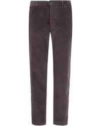 Incotex - Corduroy Cotton Trousers - Lyst