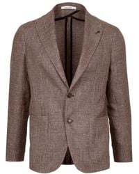 Tagliatore - Long Sleeved Suit Jacket - Lyst