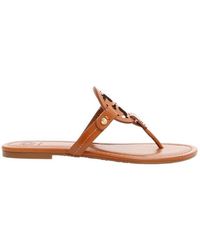Tory Burch - Miller Flat Sandals - Lyst