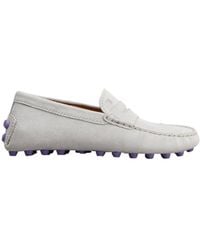 Tod's - Gommino Logo-Debossed Slip-On Loafers - Lyst