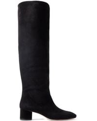 Aeyde - Willa Pointed Slip-On Boots - Lyst
