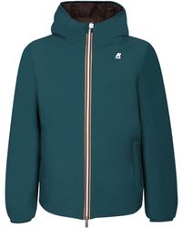 K-Way - Long-Sleeved Double-Sided Casual Jacket - Lyst