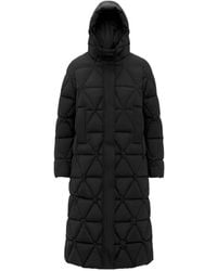 K-Way - Ruenne Thermo Long Puffer Jacket - Lyst