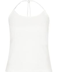 Still Here - Toggle Cotton Tank Top - Lyst