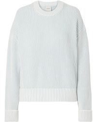Varley - Striped Crewneck Knit Sweater - Lyst