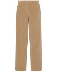 The Row - Clair High-Waisted Corduroy Pants - Lyst