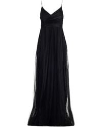 Fabiana Filippi - Pleated Sleeveless Long Dress - Lyst