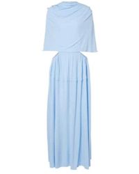 Proenza Schouler - Frankie Caped Jersey Maxi Dress - Lyst