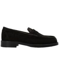 AllSaints - Bloom Penny Loafers - Lyst