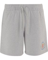 CASABLANCA - Logo Drawstring Shorts - Lyst