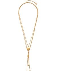 Chloé - Multi-Layer Heart Pendant Necklace - Lyst