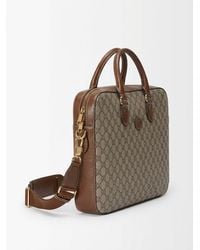 Gucci - Interlocking G Monogram Laptop Bag - Lyst