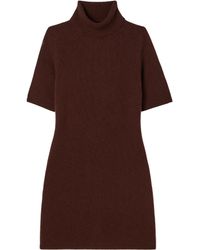 Doen - Agathe Cashmere Turtleneck Mini Dress - Lyst