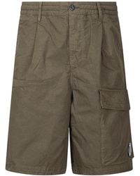 C.P. Company - Micro Reps Lens Boxy Shorts - Lyst