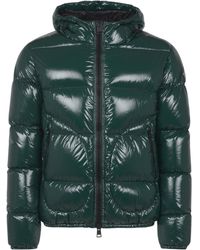 Herno - Logo Patch Zip-Up Padded Jacket - Lyst