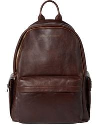 Brunello Cucinelli - Zip-Up Travel Backpack - Lyst