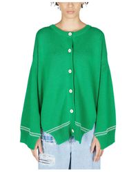 Marni - Buttoned Oversized-Fit Cardigan - Lyst