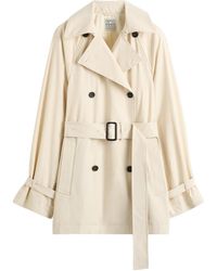 TOTEME - Totême Double-Breasted Belted Jacket - Lyst