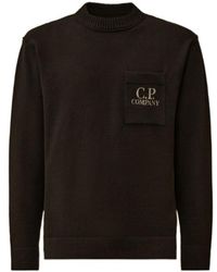 C.P. Company - Logo-Patch Pocket Sweater - Lyst