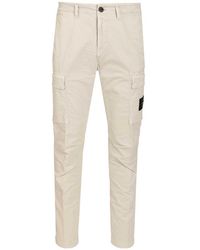 Stone Island - Slim Cargo Pants - Lyst